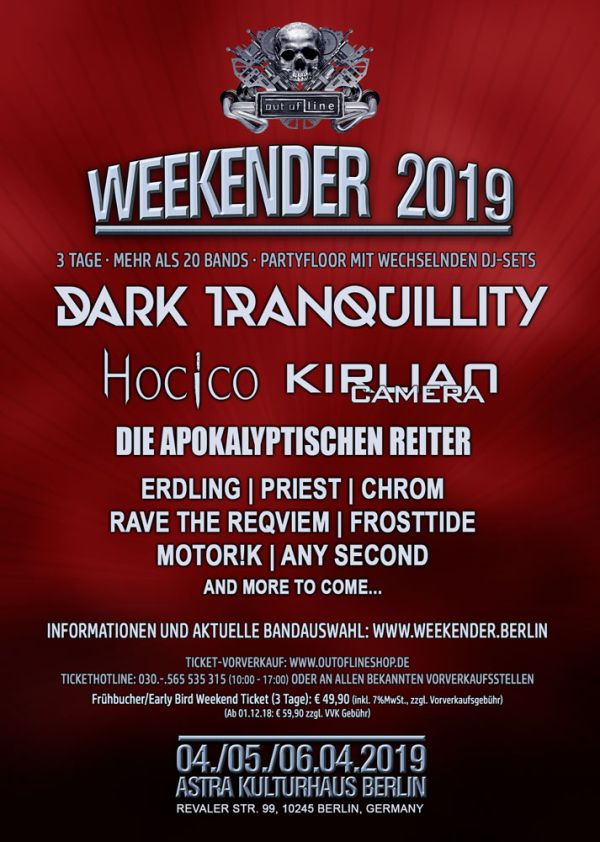 Out Of Line Weekender 2019...