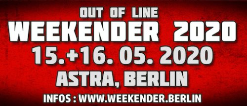 Front 242 spielen auf dem Out Of Line Weekender 2020
