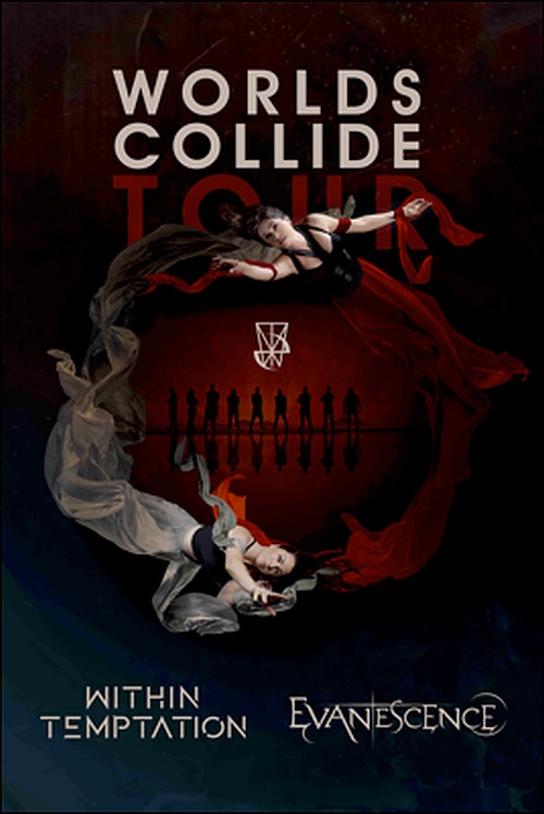 Evanescence & Within Temptation im April 2020 auf gemeinsamer "Worlds Collide"-Tour