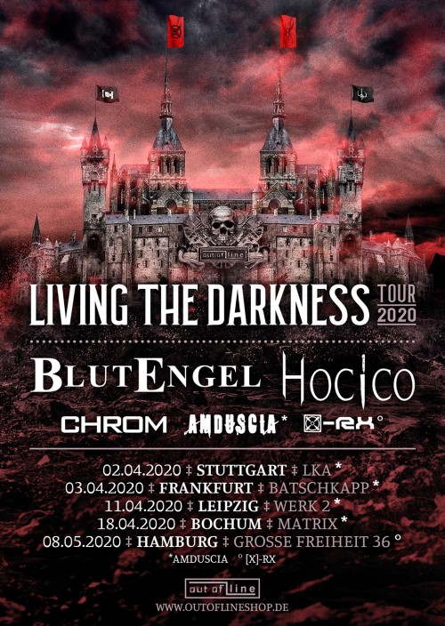 Out Of Line auf Living The Darkness Tour 2020 Out Of Line auf Living...