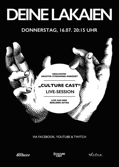 Deine Lakaien: Exklusives Akustik-Live-Streaming-Konzert aus dem Berliner Astra