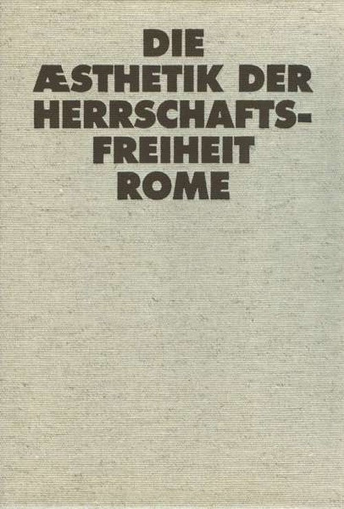 Rome - Die Æsthetik Der...