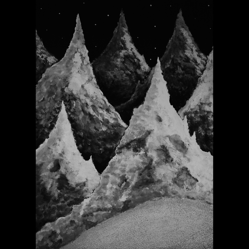 Paysage d'hiver – Die Berge