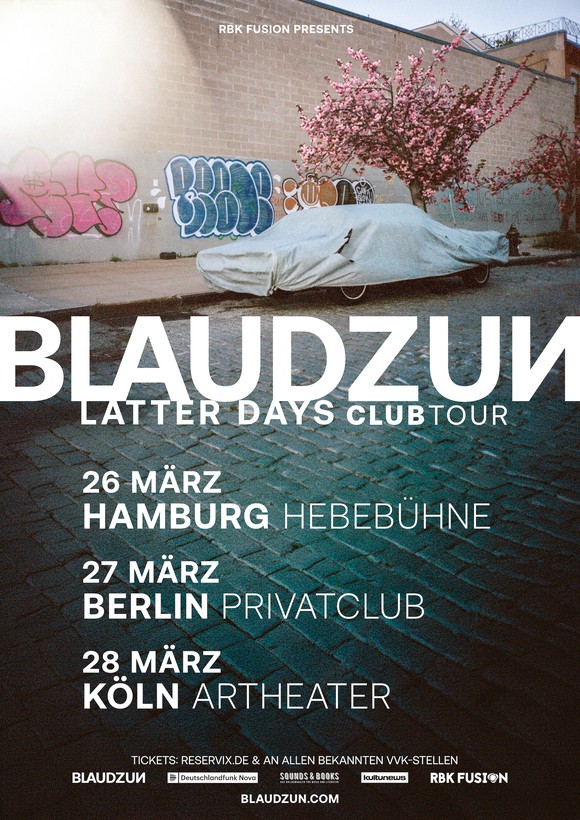 Indie-Pop trifft Gefühlsexplosion Blaudzun bringt 'Latter Days' nach Deutschland Indie-Pop trifft Gefühlsexplosion Blaudzun bringt...