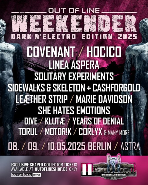 Out Of Line Weekender 2025 – Drei Tage Schwarz, Schweiß und Synths! Out Of Line Weekender 2025...