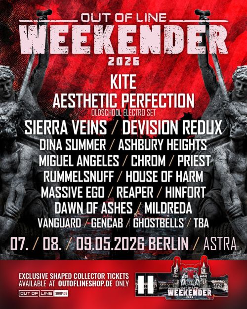 Astra unter Hochspannung: Out Of Line Weekender 2026 wird größer, lauter, dunkler