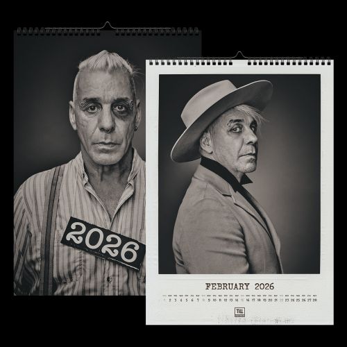 Till Lindemann Kalender 2026 – Schon wieder Wandkunst mit Datum