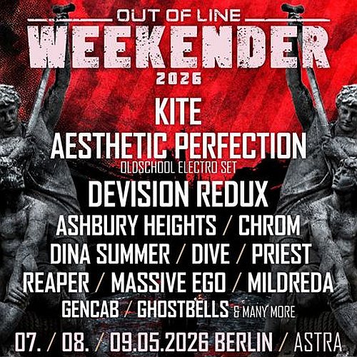 Zwischen EBM und Synthwave: Das Out Of Line Weekender 2026 Line-up im Fokus