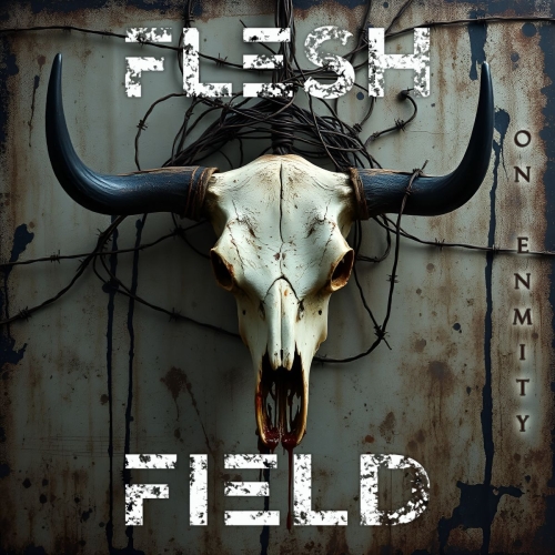 Schwarz, schwer, limitiert: 'Flesh Field' veröffentlichen 'On Enmity' physisch