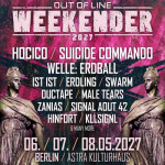 Out Of Line Weekender 2027: Schwarze Familienfeier mit ‘Hocico’ und ‘Suicide Commando’