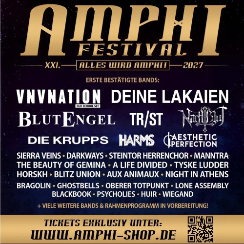 Amphi Festival 2027: Erste Bandwelle löst Ticket-Tsunami aus