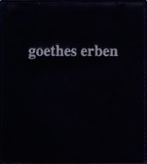 Goethes Erben - Tage des Wassers