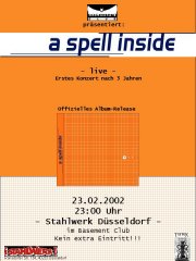A SPELL INSIDE - live in concert !!!