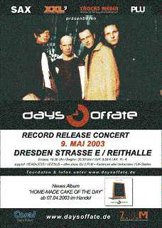 Days Of Fate - New Album + Record - Release Party + Verlosung!