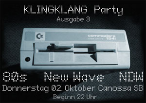 3. Auflage der Kling Klang Party im Saarbrücker Canossa