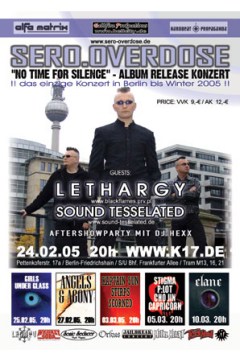 Verlosung zu: Sero.Overdose/Girls Under Glass/Angels & Agony