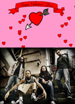 Korn zelebrieren Bloody Valentine