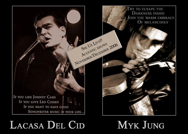 Myk Jung & Lacasa Del Cid live+unplugged