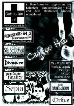 Benefizkonzert des Gothic-Aid e.V.