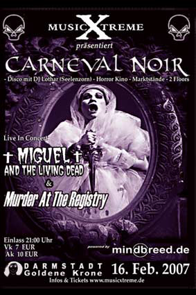 Carneval noir Part II in Darmstadt