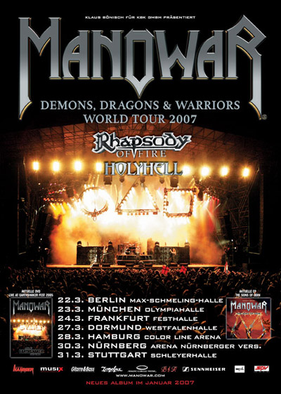 Manowar on Tour...