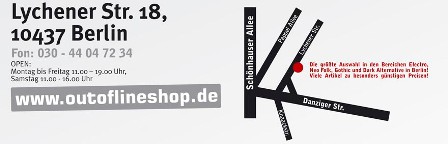 Rabattaktion im Out Of Line Store Berlin