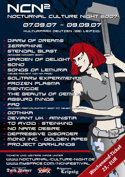 Nocturnal Culture Night² - Freitag gehts los!