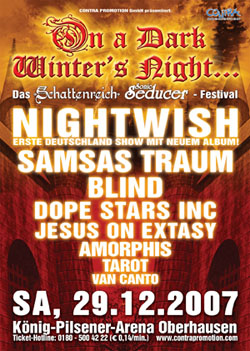On A Dark Winter´s Night 2007 startet durch...