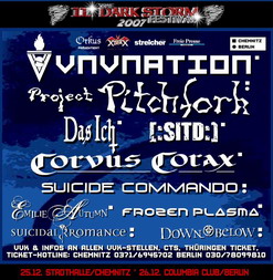 Kein Weihnachten ohne DARKSTORM Festival