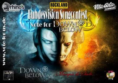 Down Below bei TV Total + Bundesvision Song Contest
