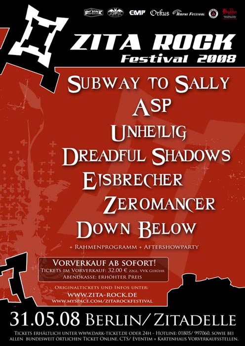 Zita Rock Festival 2008 Countdown