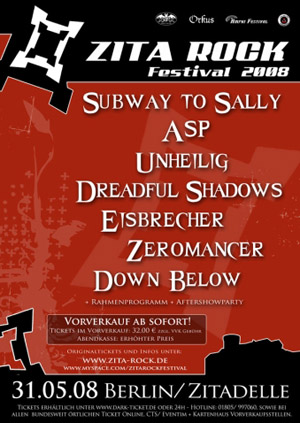 Zita Rock Festival 2008 - Bericht online!!!