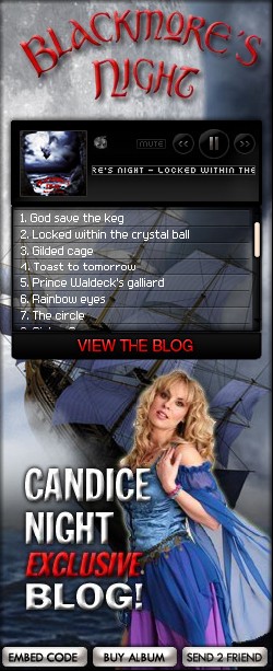 Blackmore's Night: das "Secret Voyage" Widget
