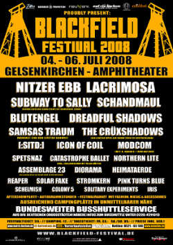 Blackfield-Festival: Jetzt geht's los!