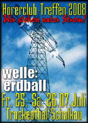 Welle: Erdball Hörerclub-Treffen vom 25.-26.7.