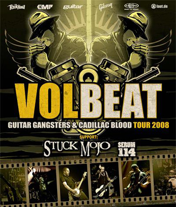 Volbeat lassen nicht locker und ziehen um