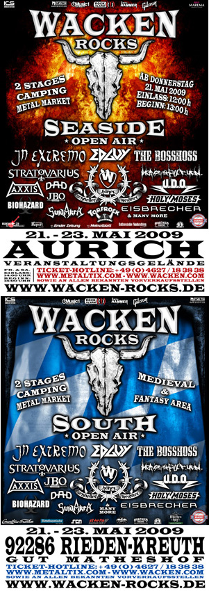 Wacken Rocks-Festivals werden verschoben