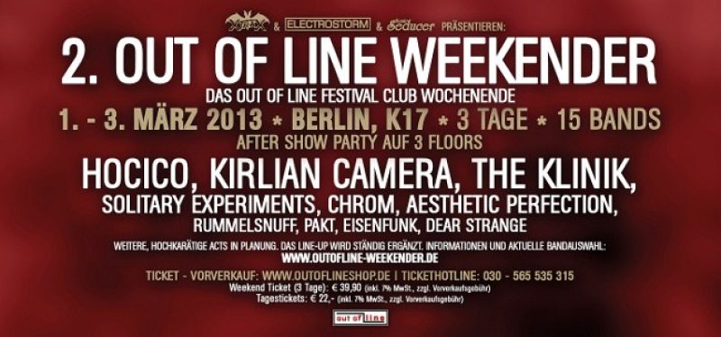 2. Out Of Line Weekender...