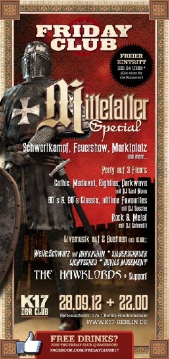 Mittelalterspecial im K17 / Berlin