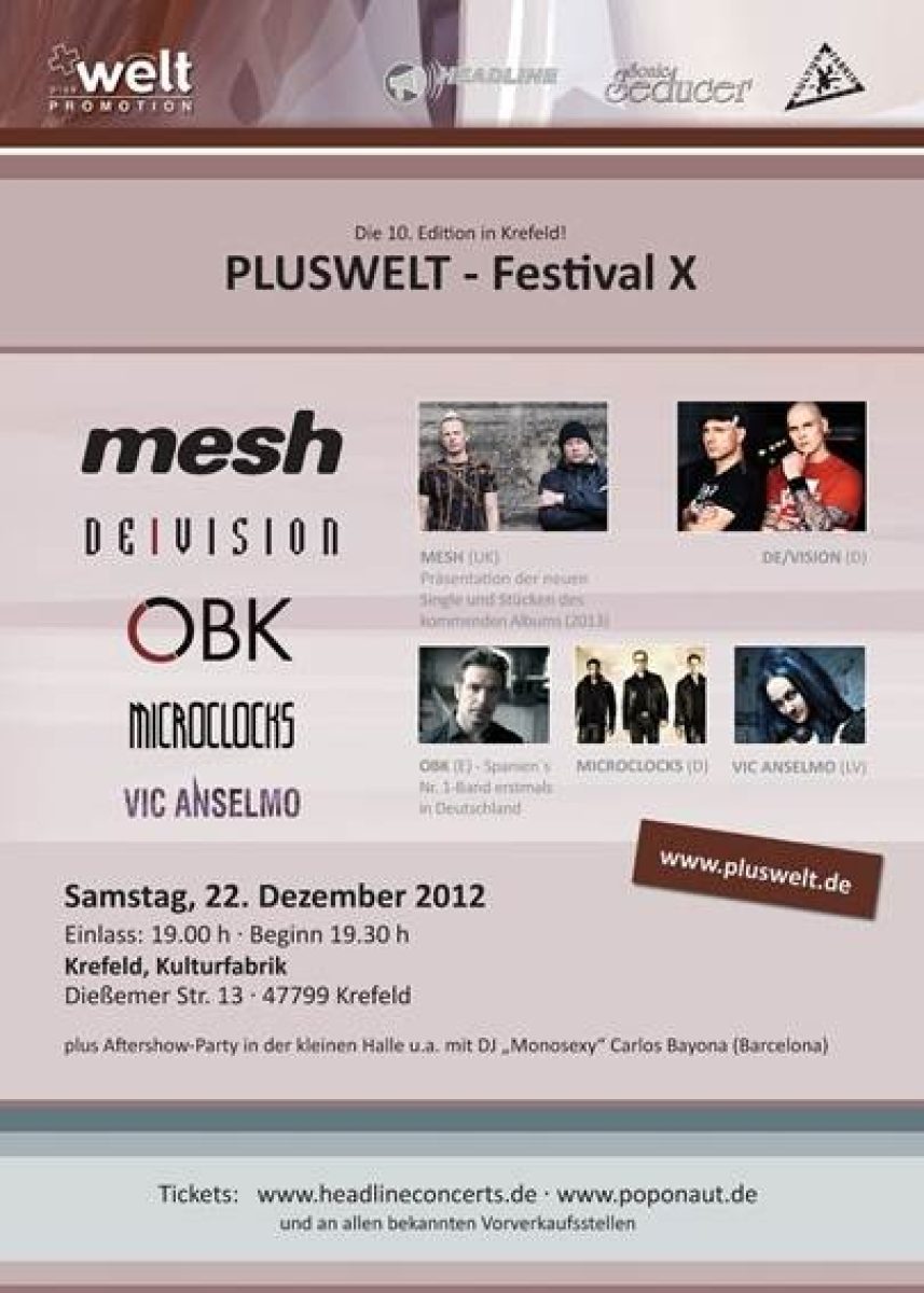 Pluswelt-Festival 10 mit Mesh und...