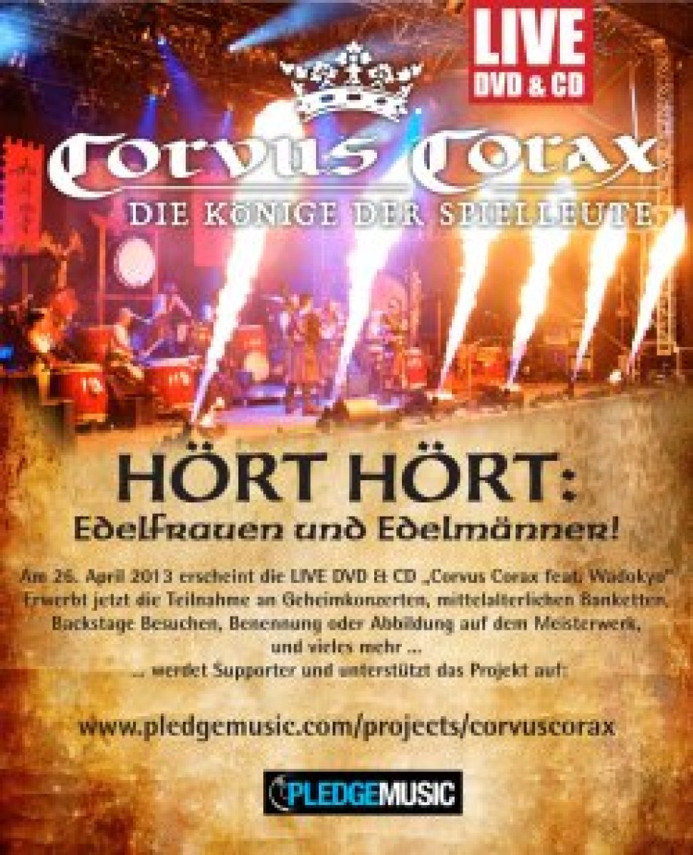 Corvus Corax: die nächste DVD...