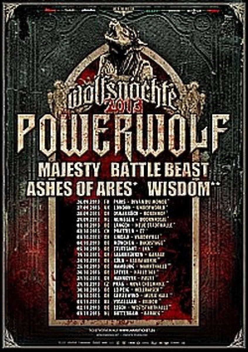 Powerwolf sind mit "Blood of...