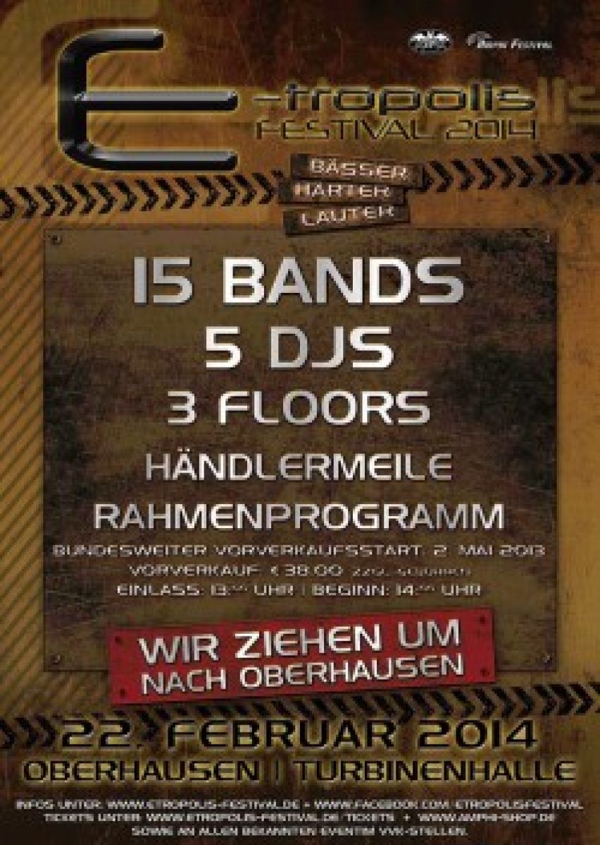 E-tropolis Festival 2014: Ab nach...