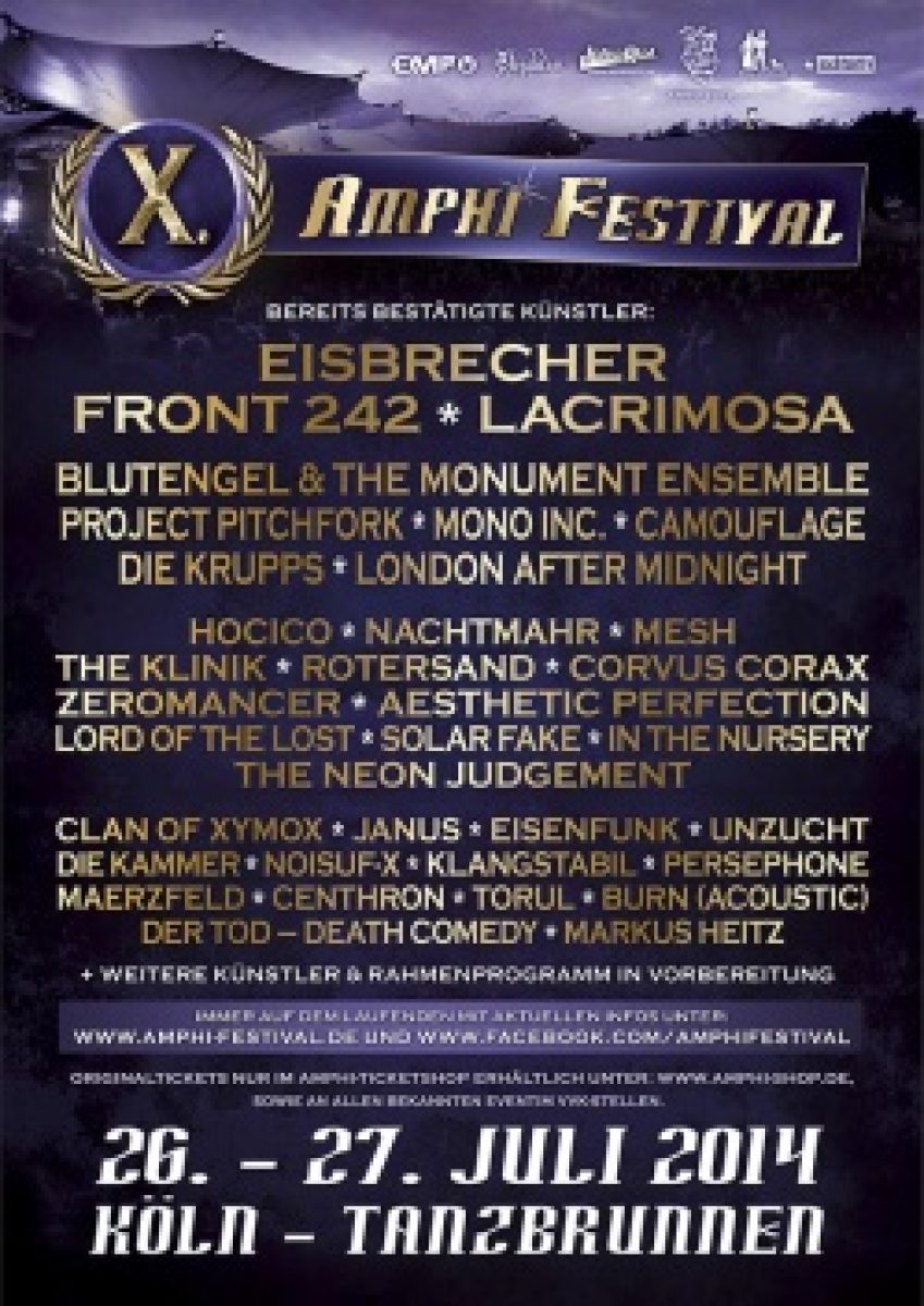 Amphi Festival 2014: Front 242,...