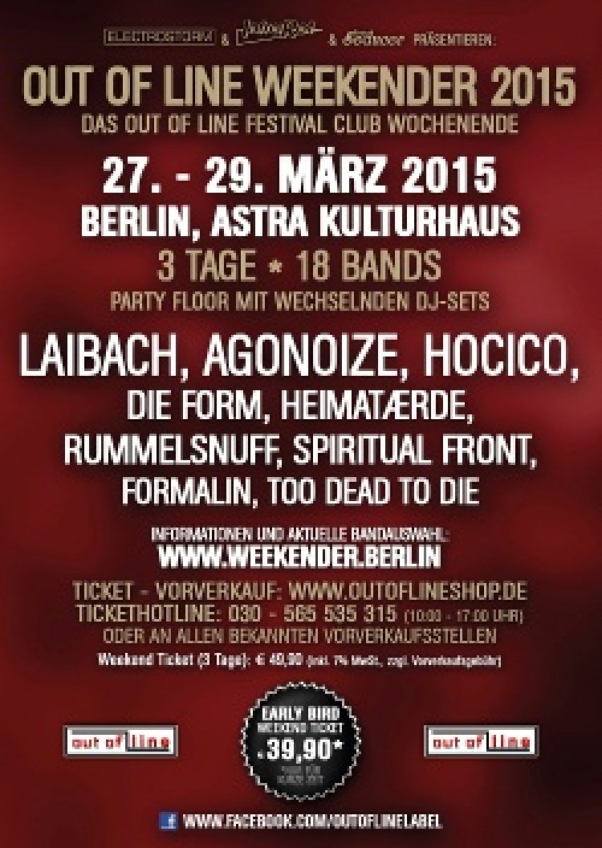 Der "Out Of Line Weekender"...