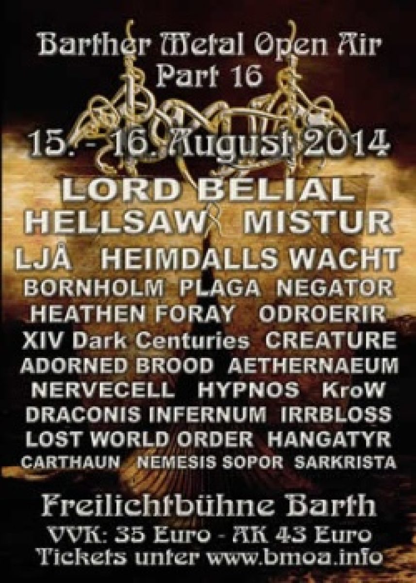 Barther Metal Open Air 2014