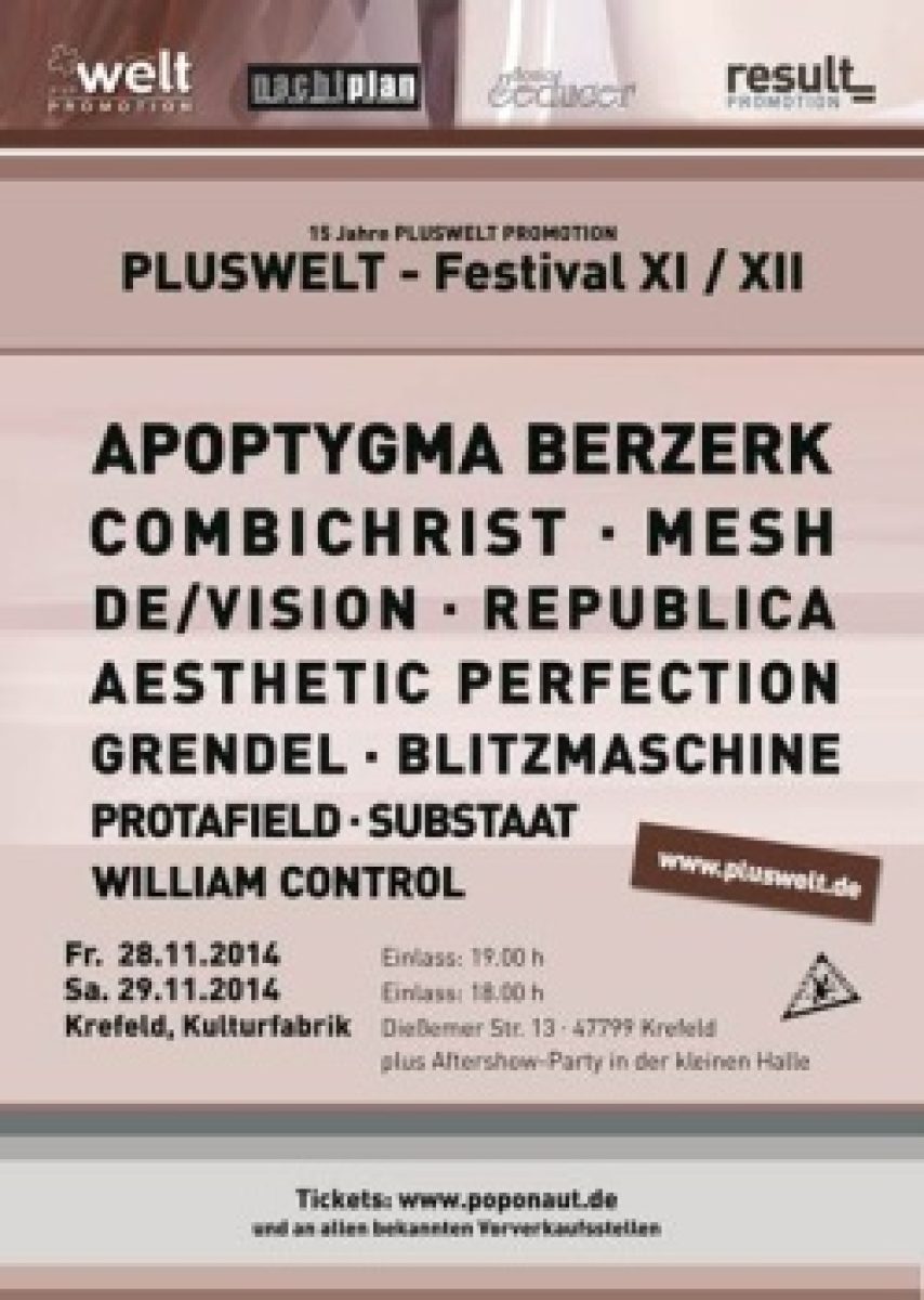 Pluswelt Festival: Das Line-Up steht!