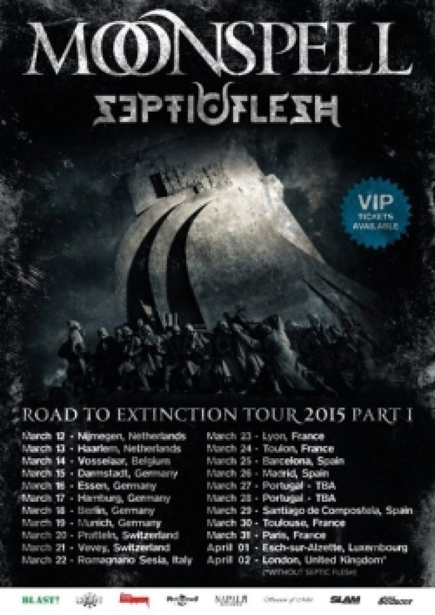 Moonspell kündigen Headliner-Tour für Frühjahr...