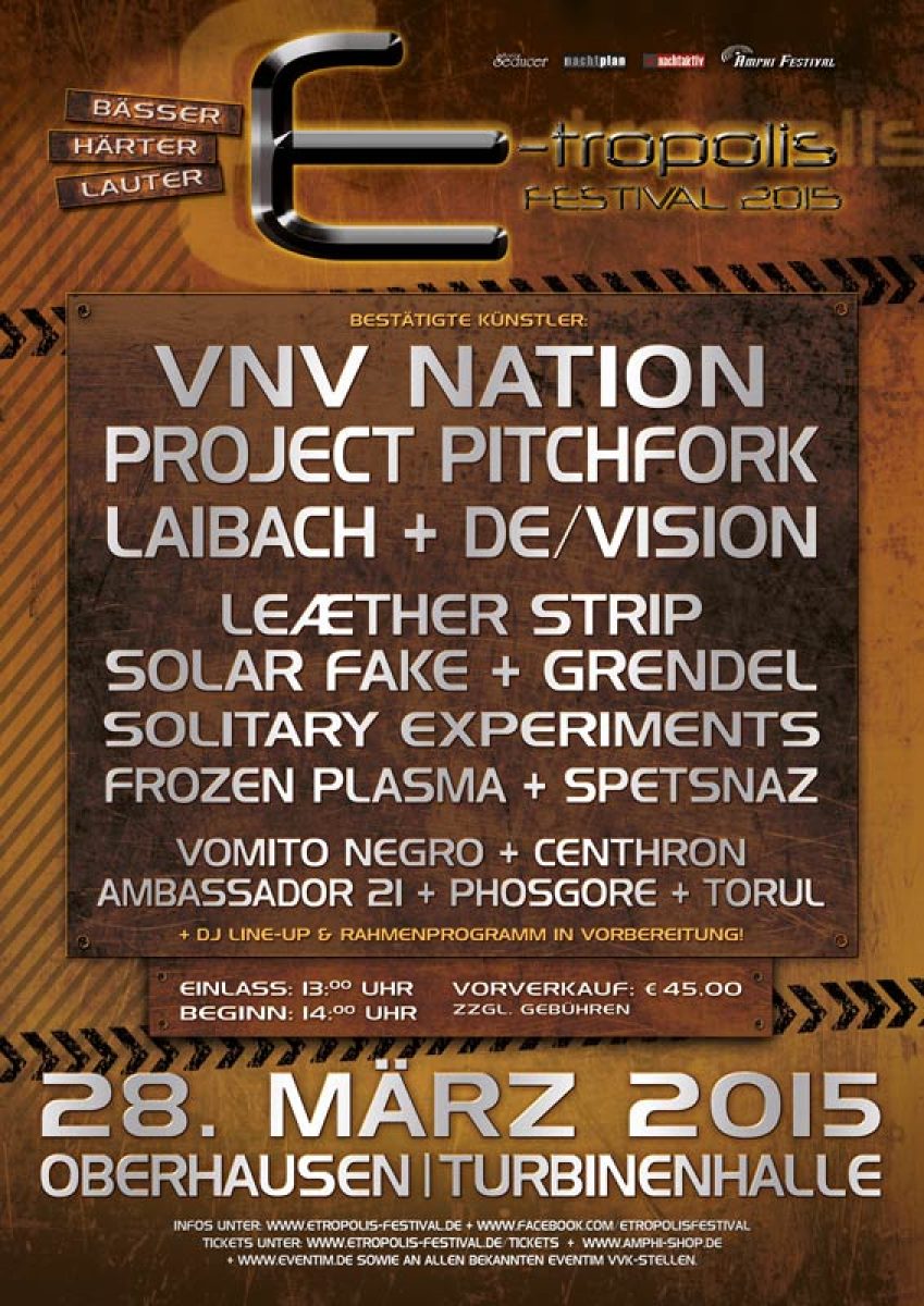 News zum E-tropolis Festival 2015