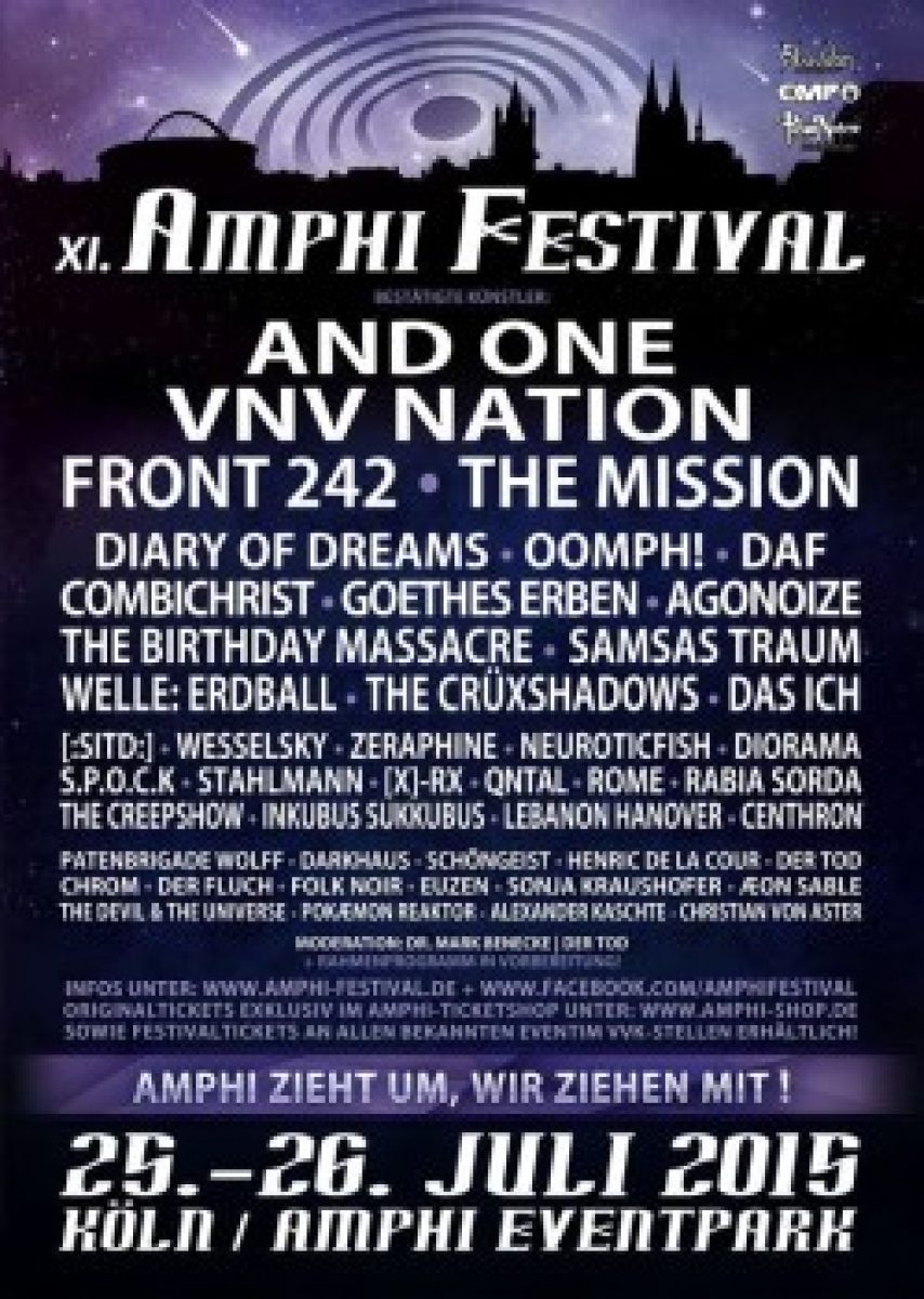 Amphi 2015 Festival Reminder